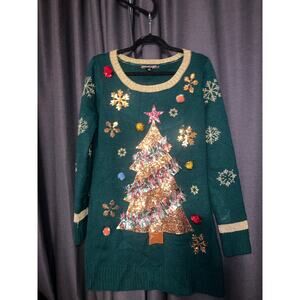 Ugly Christmas Sweater Xmas Size Large